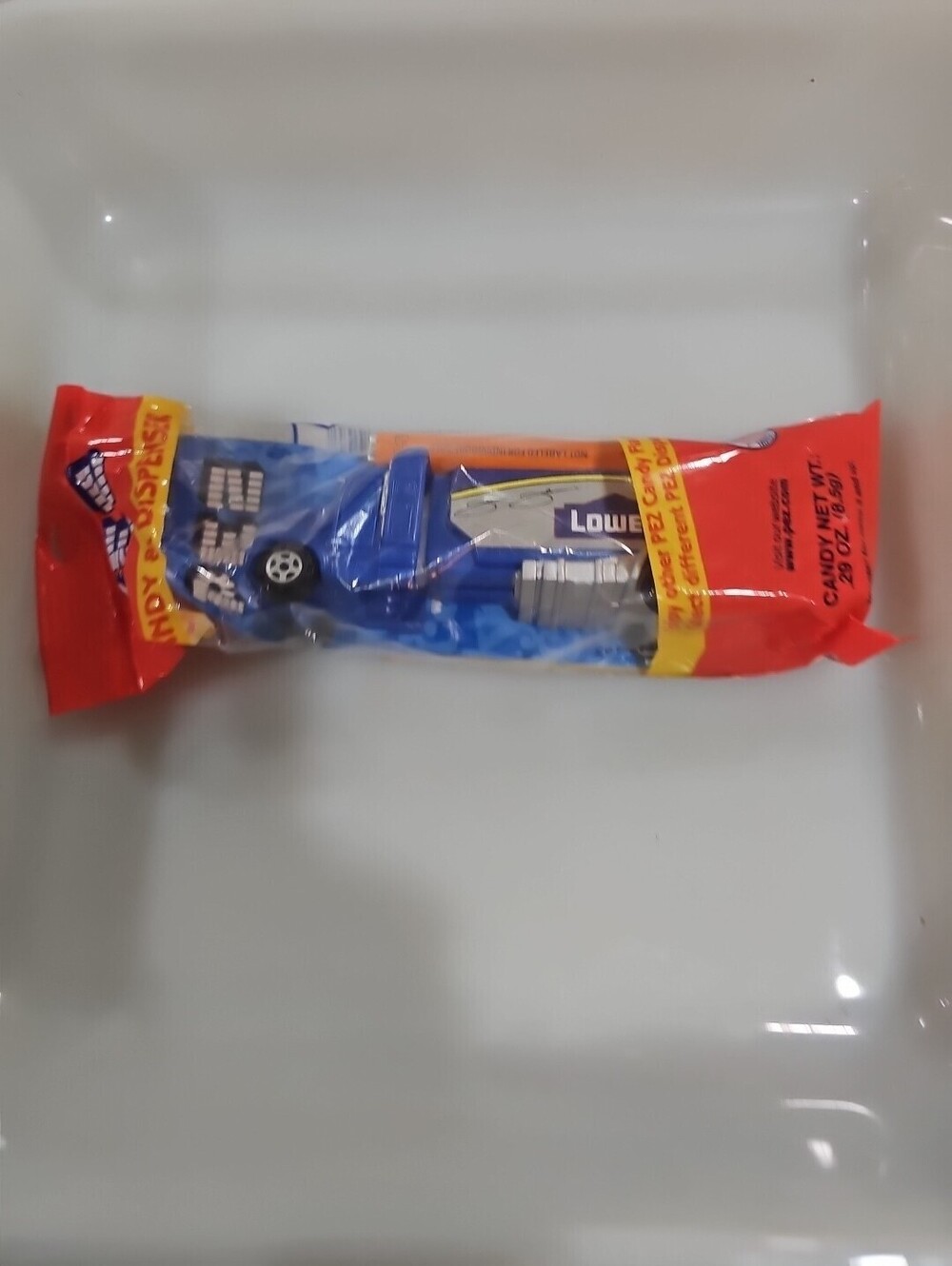 NEW SEALED PEZ DISPENSER JIMMIE JOHNSON #48 LOWE'S TRUCK COLLECTIBLE Cherry